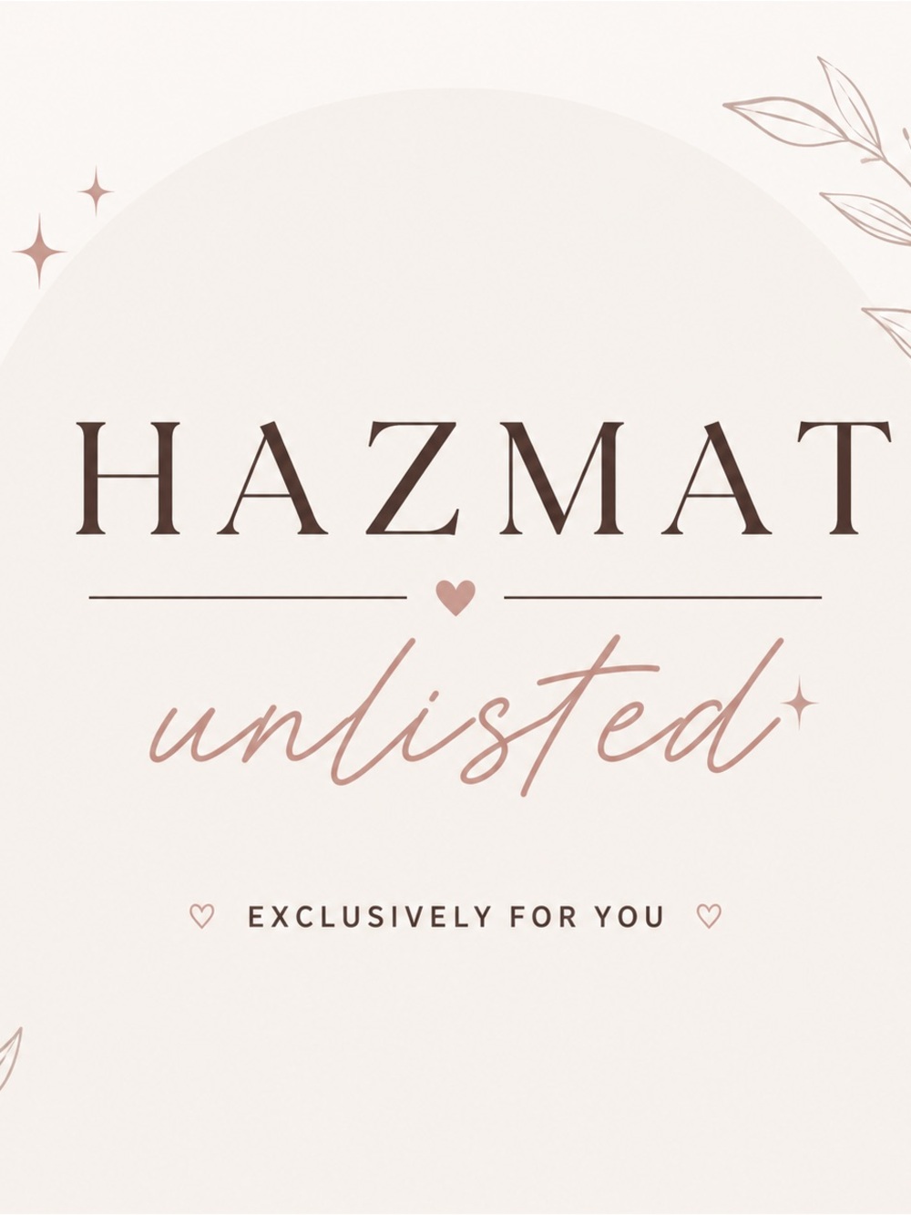 Unlisted Item - Hazmat Shipping